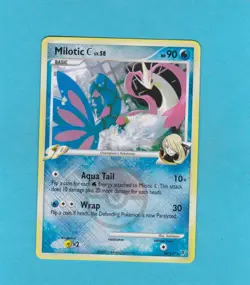 Pokemon Supreme Victors Set - Milotic C Crosshatch Holo League Promo # 35/147 NM - Image 1