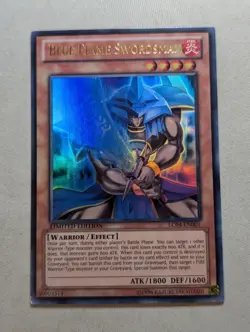 Blue Flame Swordsman - LC04-EN001 - Ultra Rare - Limited Yugioh - Mod Played - Image 1