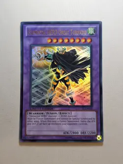 Yugioh Elemental Hero Great Tornado LC02-EN010 Ultra Rare Limited Edition NM - Image 1