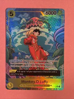 Monkey.D.Luffy (TR) OP07-109 Two Legends One Piece Card Game TCG English - Image 1