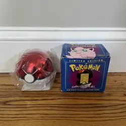 Jigglypuff - Pokemon Burger King 23k Gold Plated Card Pokeball 1999 - Sealed - Image 1