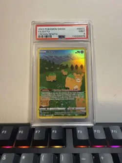 2023 Ditto GG22/GG70 Crown Zenith Galarian Gallery Full-Art Holo Card PSA 9 - Image 1