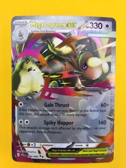 Pokemon Phantasmal Flames Series Holo Card - Mega Lopunny EX 084/094 - Image 1