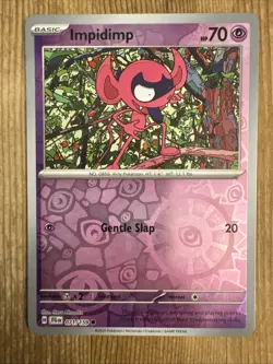 Impidimp - 071/159 - 2025 Reverse Holo Journey Together Pokemon Card NM - Image 1