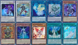 Yugioh Agent Fairy Deck - Neptune Majesty Hyperion Earth Venus Sacred 55 Cards - Image 1