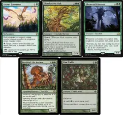 Treefolk Deck - Verdeloth Ancient - Twingrove - MTG Magic Gathering 60 cards NM - Image 1