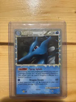 Pokemon TCG Kingdra Prime Holo HS Unleashed Card 85/95 Near Mint Condition - Image 1