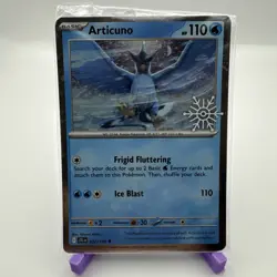 SEALED Articuno 032/159 Holiday Calendar 2025 SNOWFLAKE STAMP Promo Pokemon - Image 1
