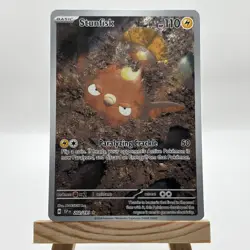 Stunfisk 202/191 Illustration Rare Holo IR Pokemon TCG Surging Sparks Card (NM) - Image 1