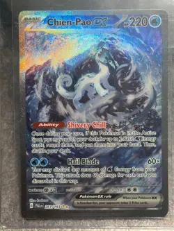 Chien-Pao ex - 261/193 - Pokemon Paldea Evolved Special Illustration Rare MINT - Image 1