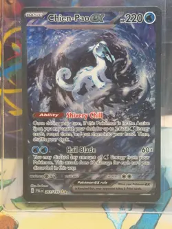 Chien-Pao ex - 261/193 - Pokemon Paldea Evolved Special Illustration Rare MINT - Image 2