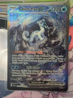 Chien-Pao ex - 261/193 - Pokemon Paldea Evolved Special Illustration Rare MINT - Image 3