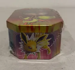 2019 POKEMON FLAREON GX SUN & MOON ERA ELEMENTAL POWER TIN FACTORY SEALED - Image 4