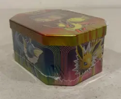 2019 POKEMON FLAREON GX SUN & MOON ERA ELEMENTAL POWER TIN FACTORY SEALED - Image 5