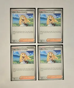 4x Lillie's Determination 119/132 - Mega Evolution Pokemon - Image 1