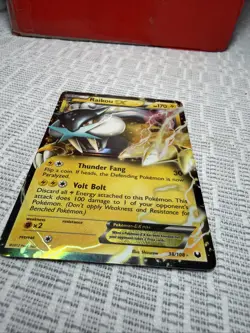 Raikou EX 38/108 Dark Explorers Holo LP Ultra Rare Pokemon TCG - Image 3