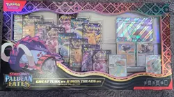 Pokemon TCG Paldean Fates Great Tusk Iron Treads Ex Premium Collection *Sealed* - Image 1