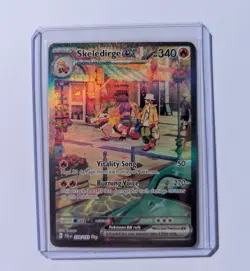 Pokemon TCG Paldea Evolved 258/193 Skeledirge ex Special Illustration Alt Art - Image 1