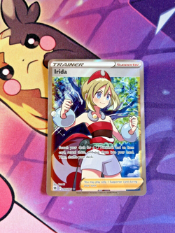 Irida - 186/189 [Astral Radiance] Pokemon TCG - Full Art Ultra Rare Trainer - NM - Image 1