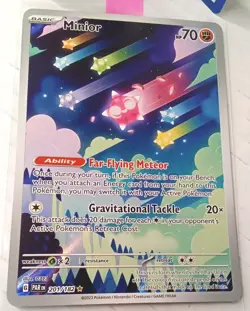 Pokemon Minior Illustration 201/182 Rare Paradox Rift - Image 2