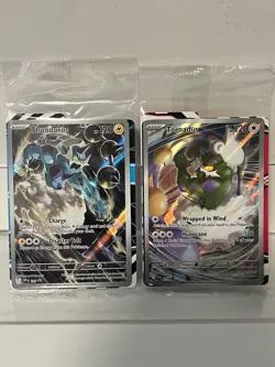 Pokemon TCG BB/WF Thundurus 209 and Tornadus 210 ETB Promos Set Sealed - Image 1