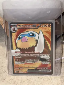 Mamoswine ex 174/159 Ultra Rare Journey Together Pokemon TCG Mint NM - Image 1