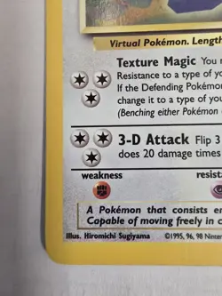 Pokemon TCG Cool Porygon Wizards Black Star Promos - Image 5