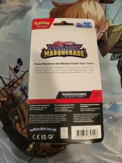Pokemon TCG Twilight Masquerade Premium Checklane Blister Steelix NEW / SEALED - Image 2