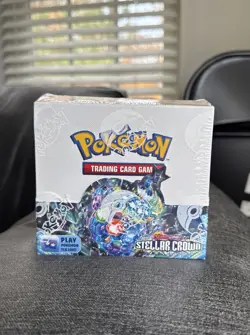 *NEW/SEALED* Pokemon STELLAR CROWN Booster Box Scarlet & Violet - Image 1