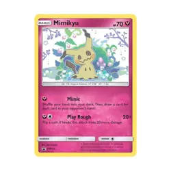 Pokemon SM Promos Mimikyu - SM163 (P) #SM163 (Holo) NM - Image 1