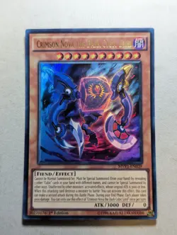 Crimson Nova the Cubic Lord - MVP1-EN039 - Ultra Rare - 1st Edition - Yugioh TCG - Image 1