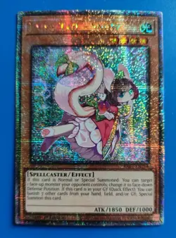 Near Mint Yugioh Fairy Tail Snow RA04-EN269 Quarter Century Secret Rare - Image 1