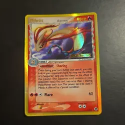 Pokemon TCG Milotic Reverse Holo Rare Stamped Card 5/101 EX Dragon Frontiers - Image 3