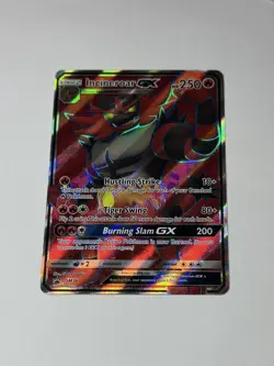 Incineroar GX SM38 Black Star Promo Full Art Holo Pokemon Card 2017 Sun Moon LP - Image 1