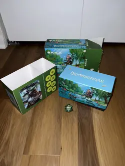 MTG Magic The Gathering Bloomburrow Card Storage Box & Die & Cutouts 2024 BLB - Image 1