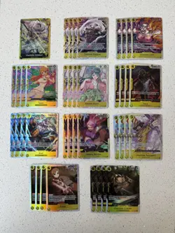 One Piece Yellow SR Play Set Lot 41 Cards! English NM Nami Kouzuki Hiyori & More - Image 1