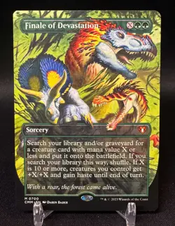 Finale of Devastation - Borderless Non-foil - MTG Commander Masters CMM - NM - Image 1