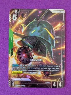Elmeth (LR+) - Dual Impact (GD02) GUNDAM CARD GAME ALT ART ENGLISH - Image 1