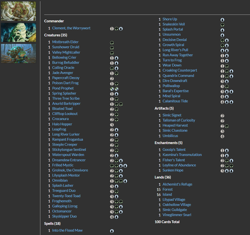 Clement, the Worrywort MTG EDH Commander Deck, Simic Bounce! Premium Built! - Image 2