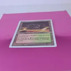 MTG Magic the Gathering Karplusan Forest (326/351) Sixth Edition MP - Image 4