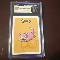 2019 Pokemon Japanese Slowpoke Old Maid CGC PRISTINE 10 - Image 1