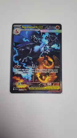 Mega Charizard X EX SIR 125/094 Pokemon TCG English - Image 1