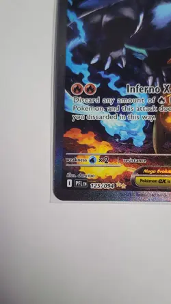 Mega Charizard X EX SIR 125/094 Pokemon TCG English - Image 5