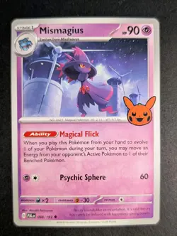 👻🔥Trick Or Trade Pokemon SV02: Paldea Evolved #088/193 Mismagius🔥👻 - Image 1