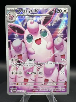 Pokemon TCG Wigglytuff 105/94 Phantasmal Flames Illustration Rare MINT/Near Mint - Image 1