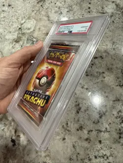 PSA 10 Gem Mint Pokemon Detective Pikachu Graded Booster Pack *Rare Error* - Image 4