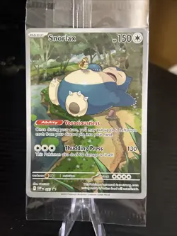 Pokemon Snorlax 051 Scarlet & Violet 151 Pokemon Center Exclusive Promo Sealed - Image 1