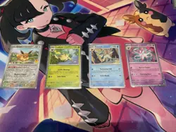 Pokemon Prismatic Evolutions Accessory Bundle | Pouch | Surprise Box | 4 Promos - Image 1