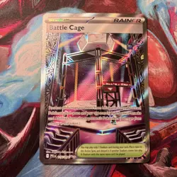 NM Battle Cage Full Art 116/094 Phantasmal Flames Pokemon TCG NM - Image 1