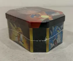 2019 POKEMON CHARIZARD GX HIDDEN FATES ELEMENTAL POWER TIN FACTORY SEALED A - Image 5